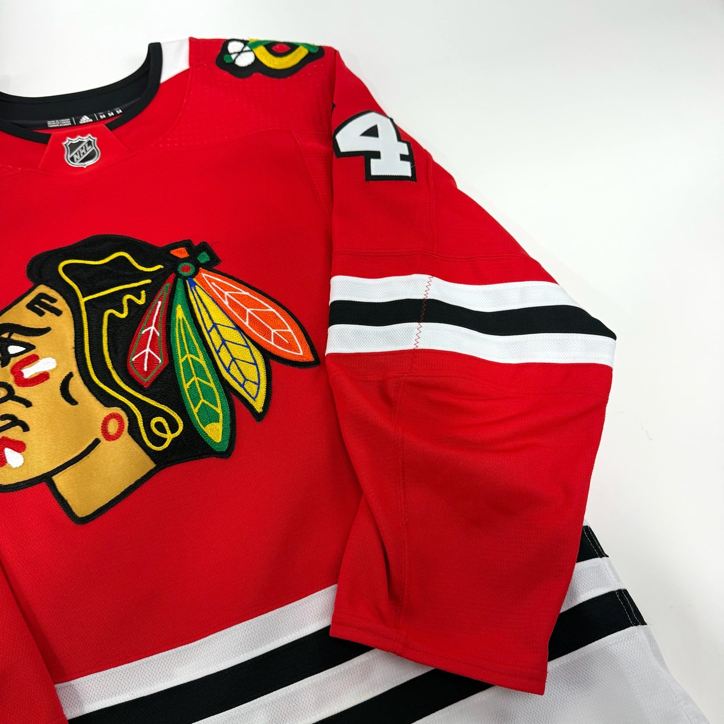 Nicolas Beaudin #74 Home Chicago Blackhawks Team Issued Jersey 2020-2021, Set 1 | Size 54 | 80-7375