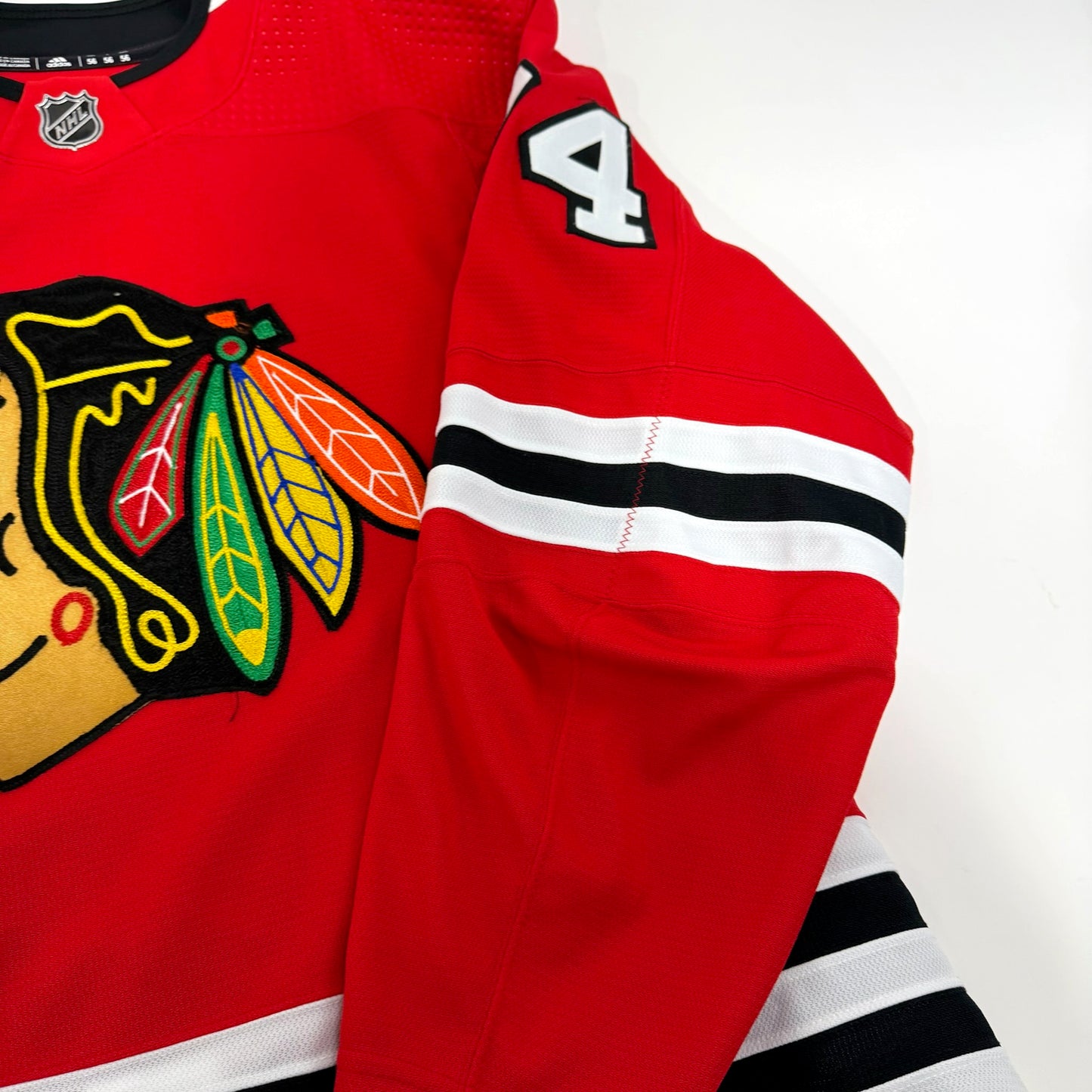 Nicolas Beaudin #74 Home Chicago Blackhawks Team Issued Jersey 2020-2021, Set 2 | Size 54 | 9997-21757