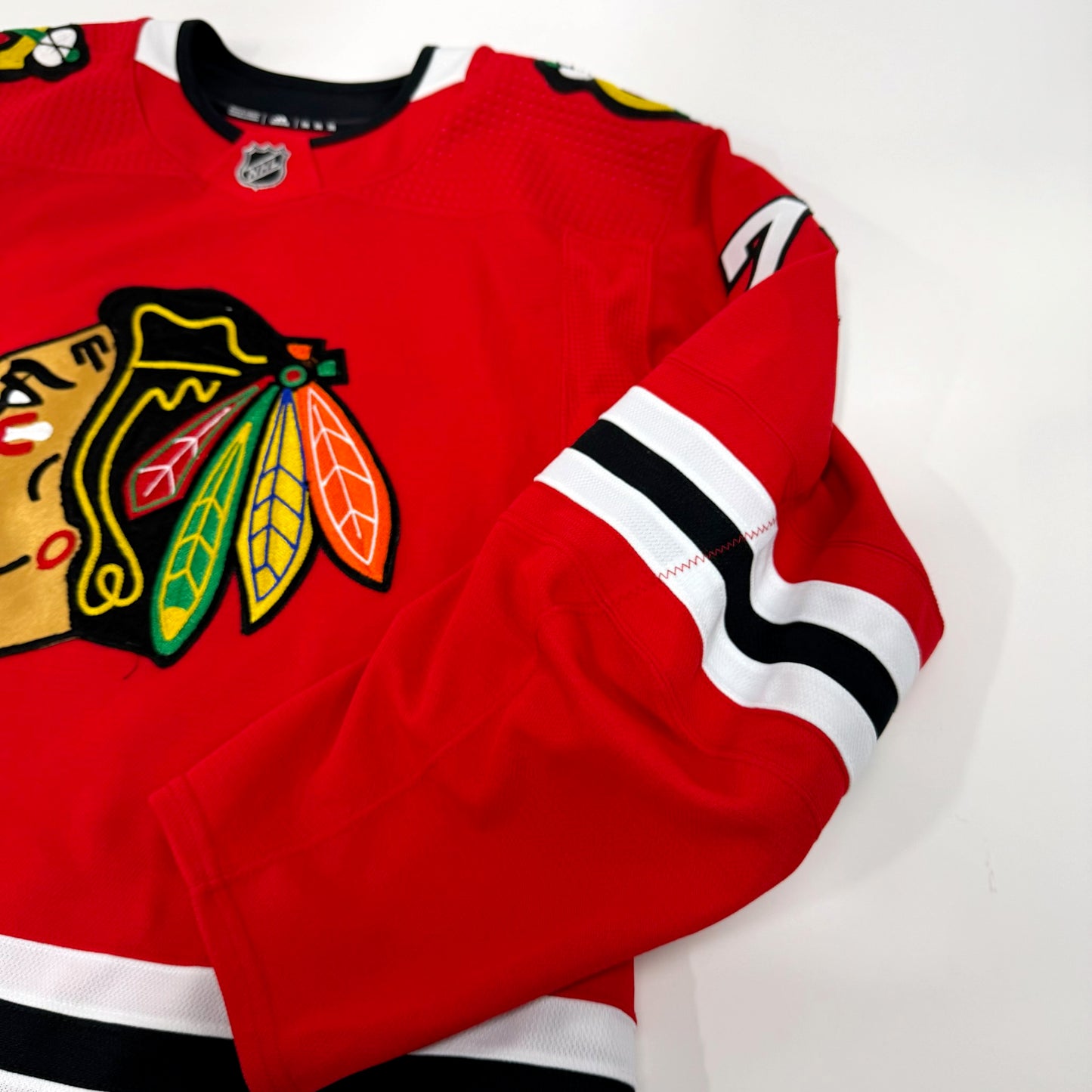 Nicolas Beaudin #74 Home Chicago Blackhawks Team Issued Jersey 2020-2021, Set 2 | Size 54 | 9997-21757