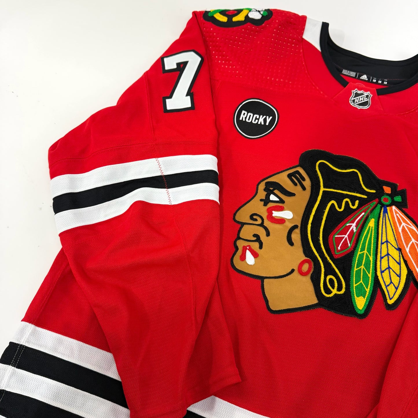 Jiri Felcman #75 Home Chicago Blackhawks Team Issued Jersey 2023-2024 | 25613