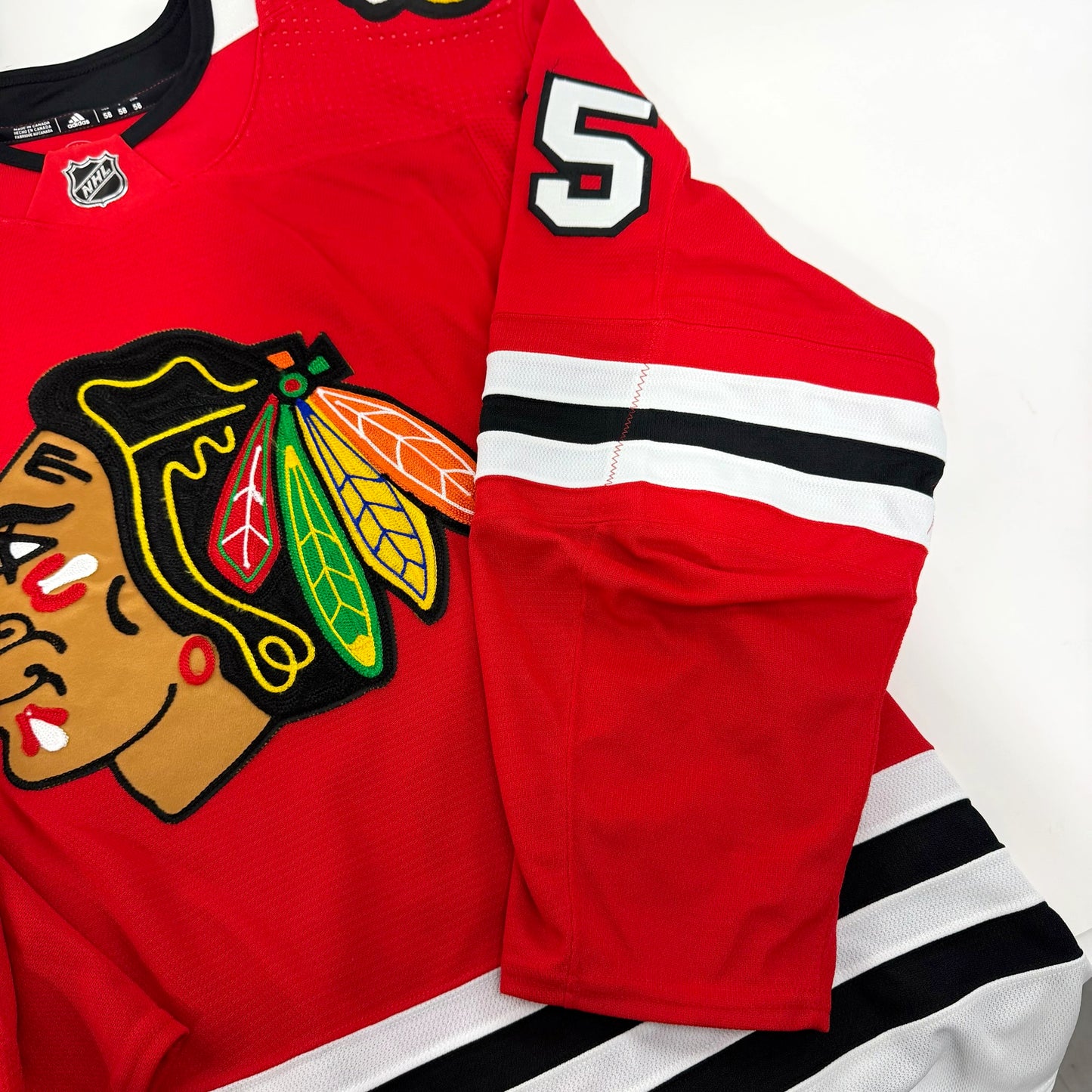 Jiri Felcman #75 Home Chicago Blackhawks Team Issued Jersey 2023-2024 | 25613