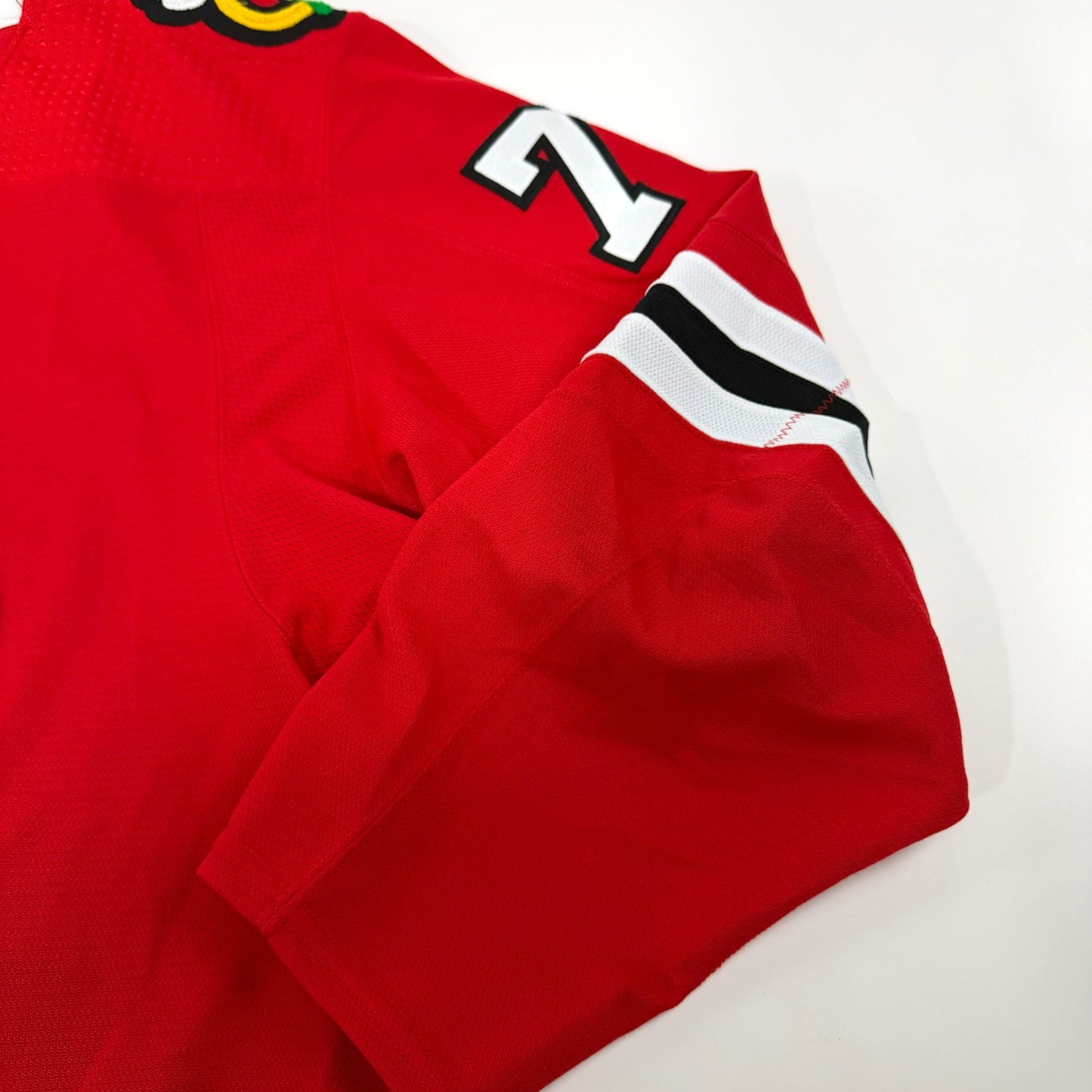 Alec Regula #75 Home Chicago Blackhawks Team Issued Jersey 2021-2022, Set 1 | Size 58 | 9800-21706