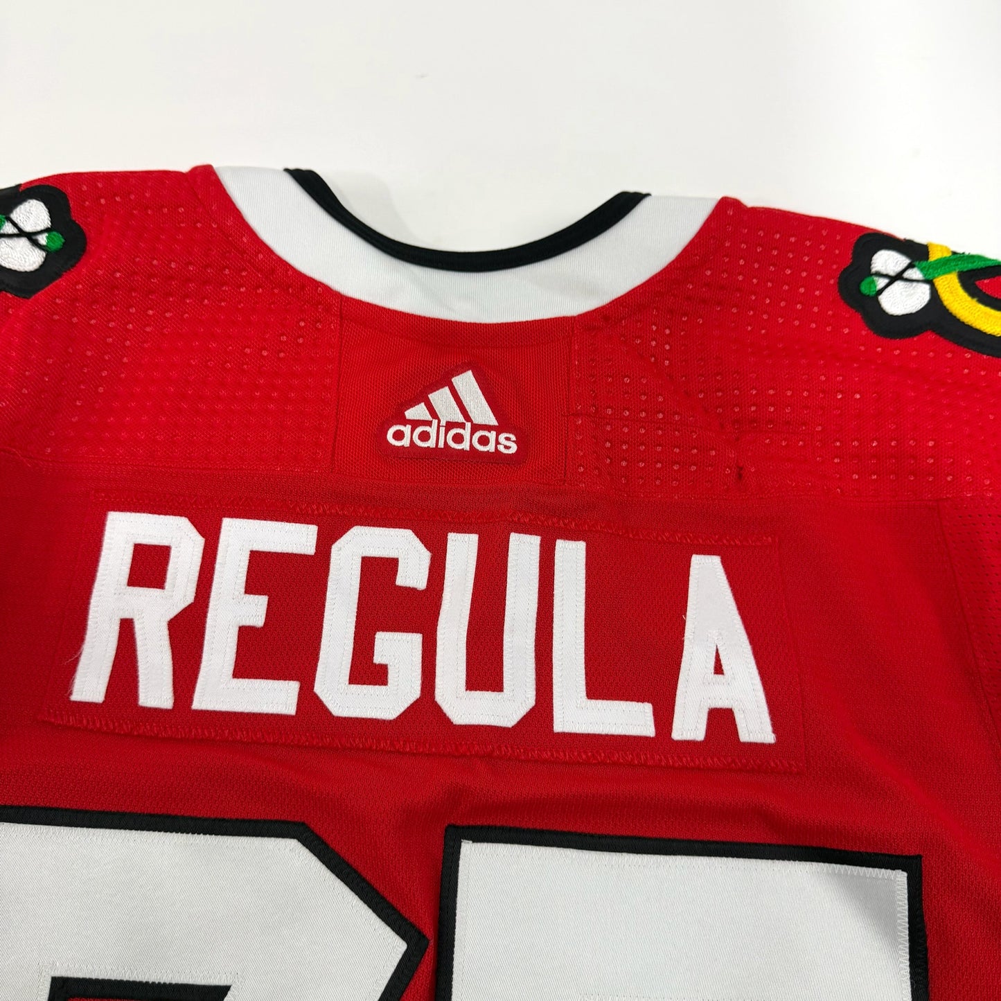 Alec Regula #75 Home Chicago Blackhawks Team Issued Jersey 2021-2022, Set 1 | Size 58 | 9800-21706