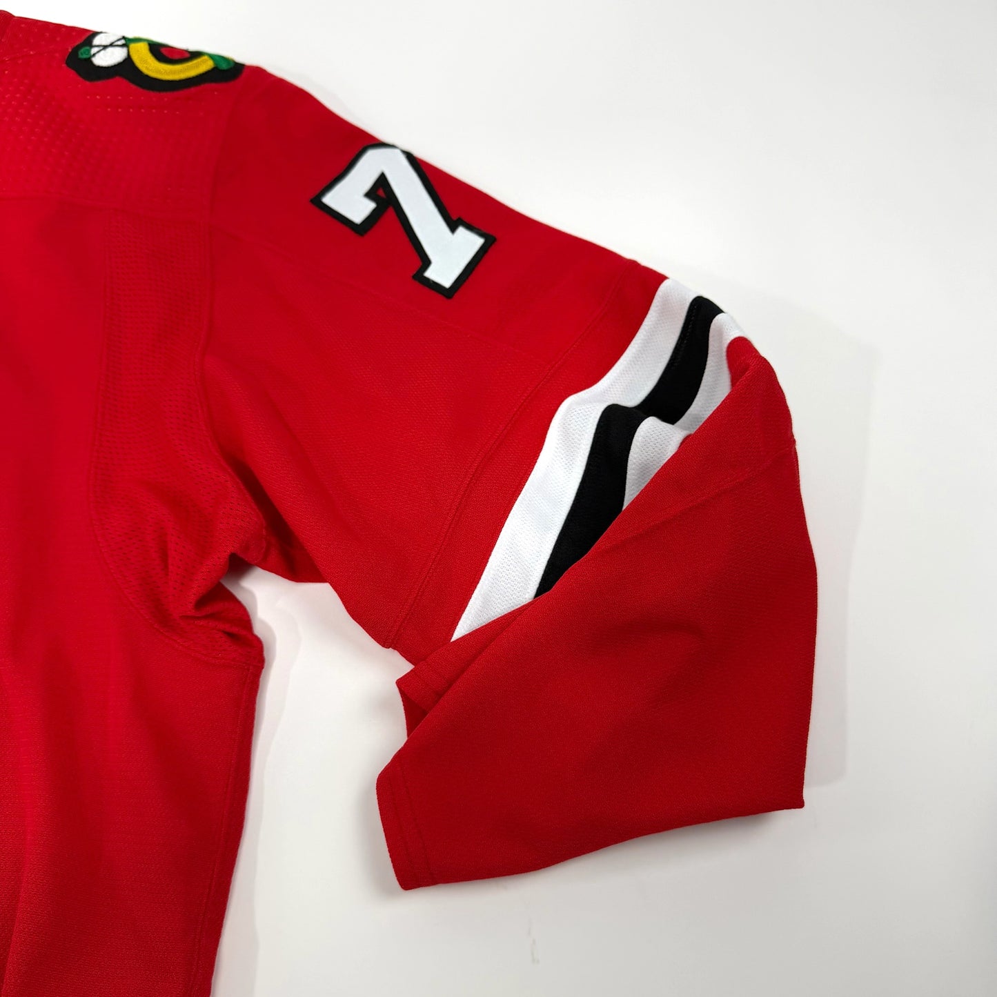 Alec Regula #75 Home Chicago Blackhawks Team Issued Jersey 2020-2021, Set 1 | Size 58 | 6386-13394