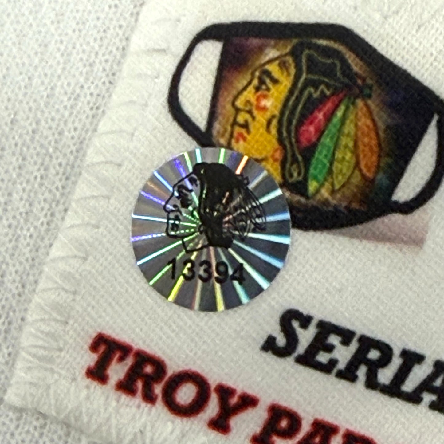 Alec Regula #75 Home Chicago Blackhawks Team Issued Jersey 2020-2021, Set 1 | Size 58 | 6386-13394