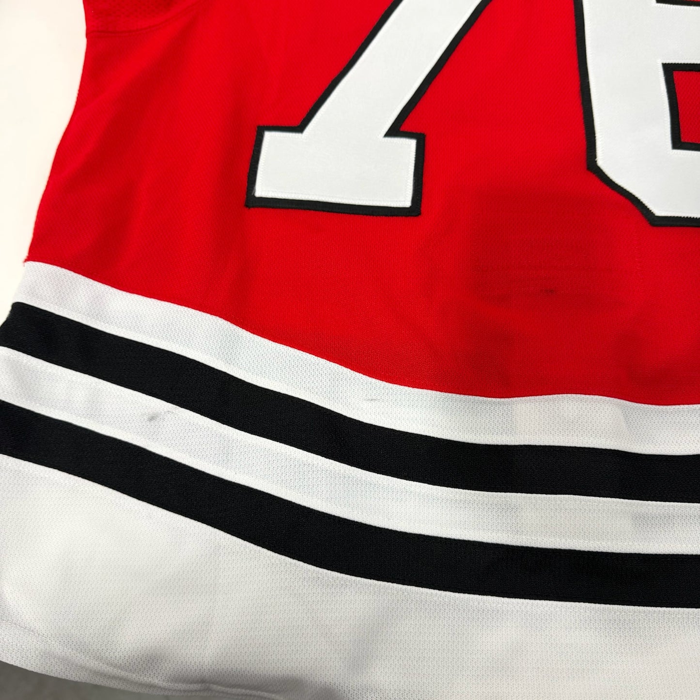 Jakub Galvas #76 Home Chicago Blackhawks Team Issued Jersey 2021-2022, Set 2 | Size 54 | 21710