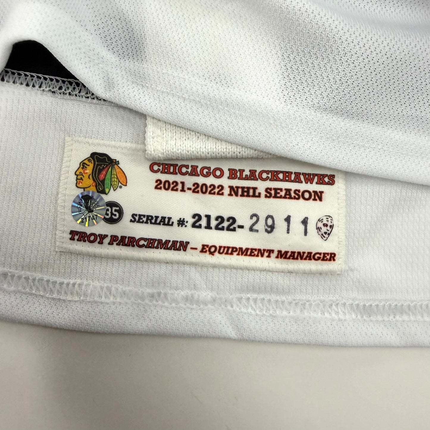 Jakub Galvas #76 Home Chicago Blackhawks Jersey 2021-2022, Set 1 | Size 54 | 2911-21747