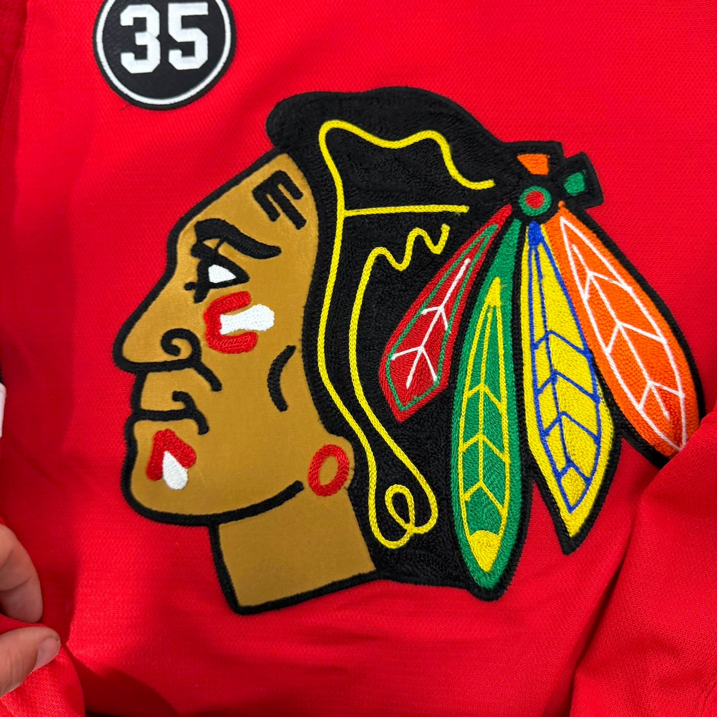 Jakub Galvas #76 Home Chicago Blackhawks Jersey 2021-2022, Set 1 | Size 54 | 2911-21747