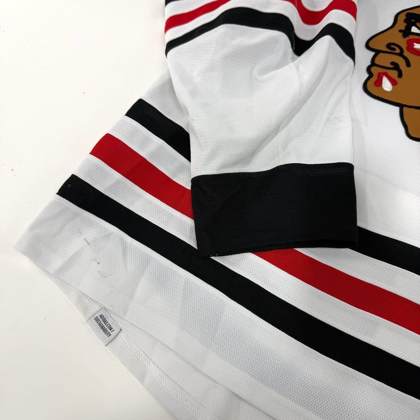 Kirby Dach #77 Away Chicago Blackhawks Game Worn Jersey 2021-2022, Set 2 | Size 58 | 2460-25560