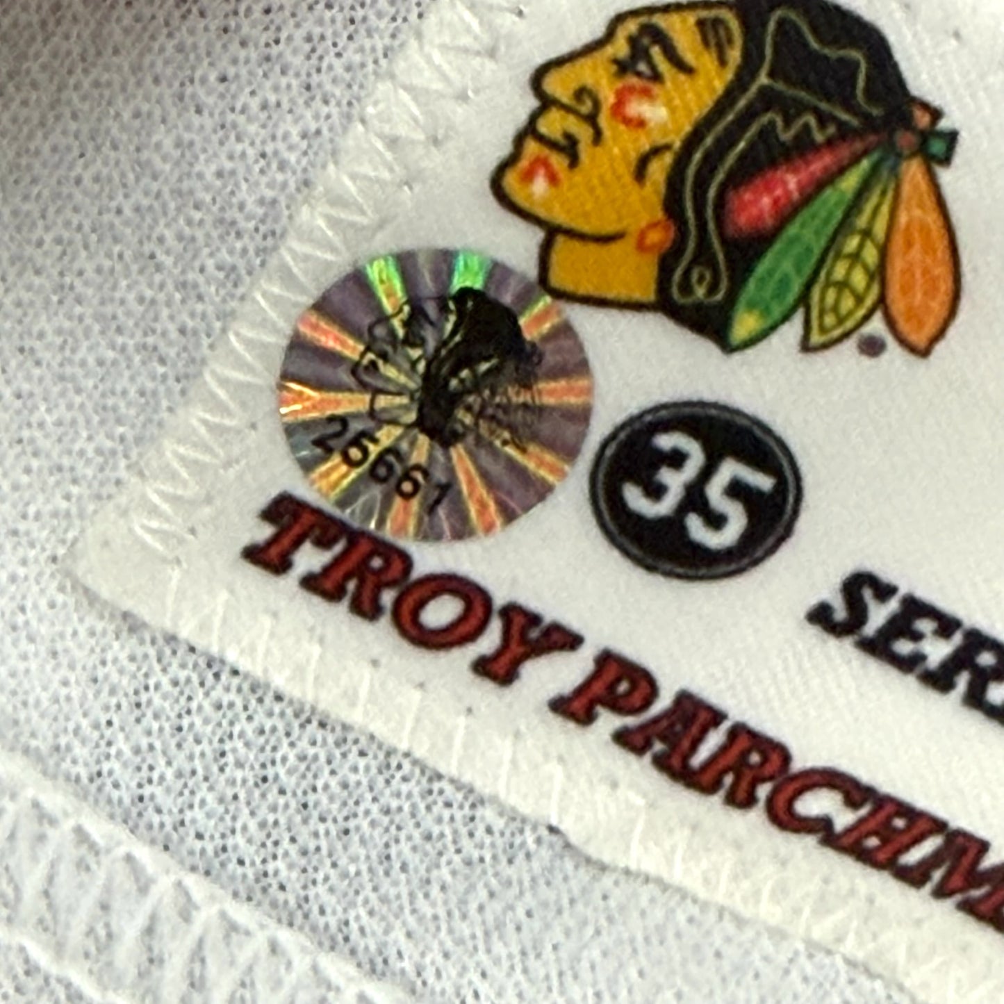 Kirby Dach #77 Home Chicago Blackhawks Game Worn Jersey 2021-2022, Set 2 | Size 58 | 9616-25661
