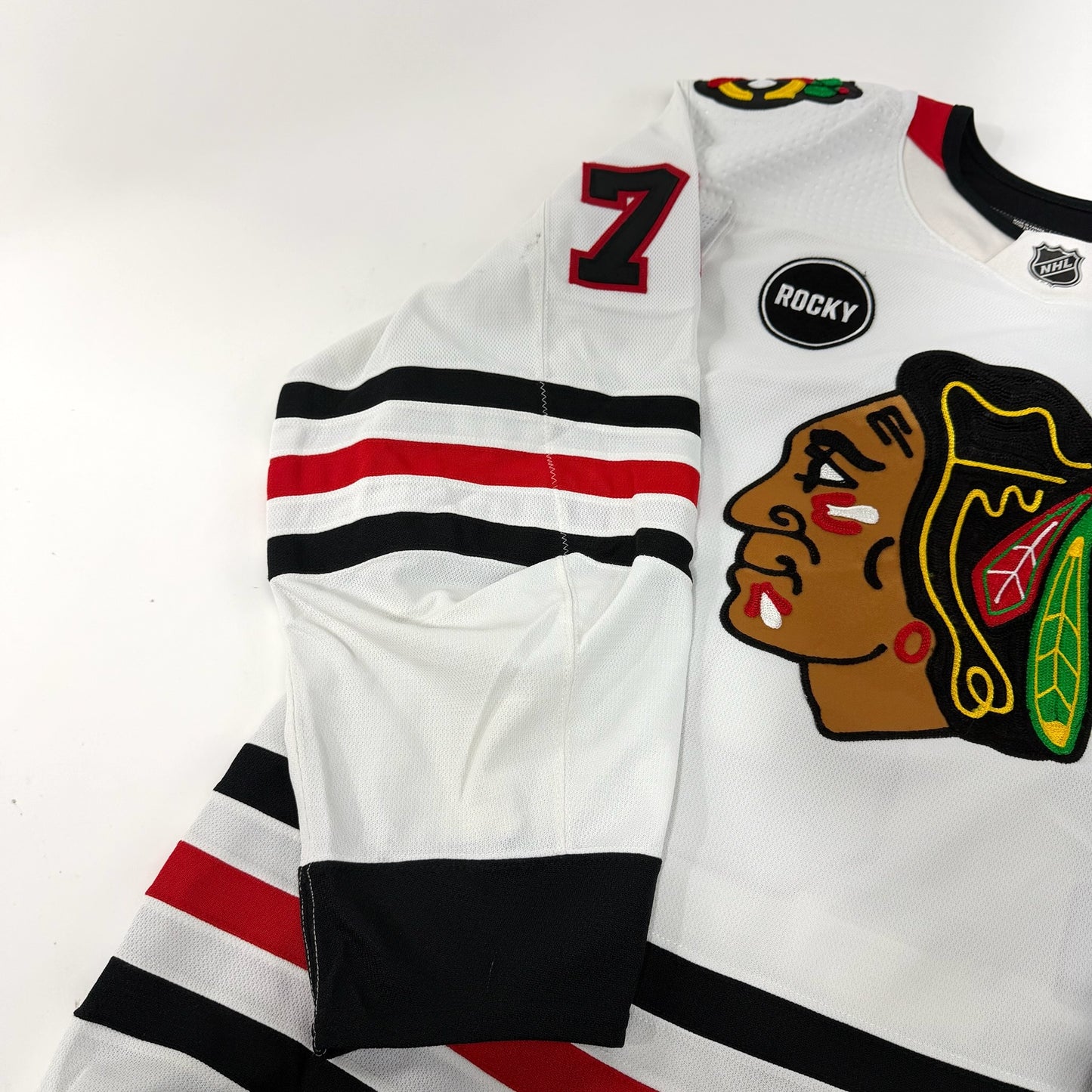 Gavin Hayes #78 Away Chicago Blackhawks Team Issued Jersey 2023-2024 | Size 56 | 25647