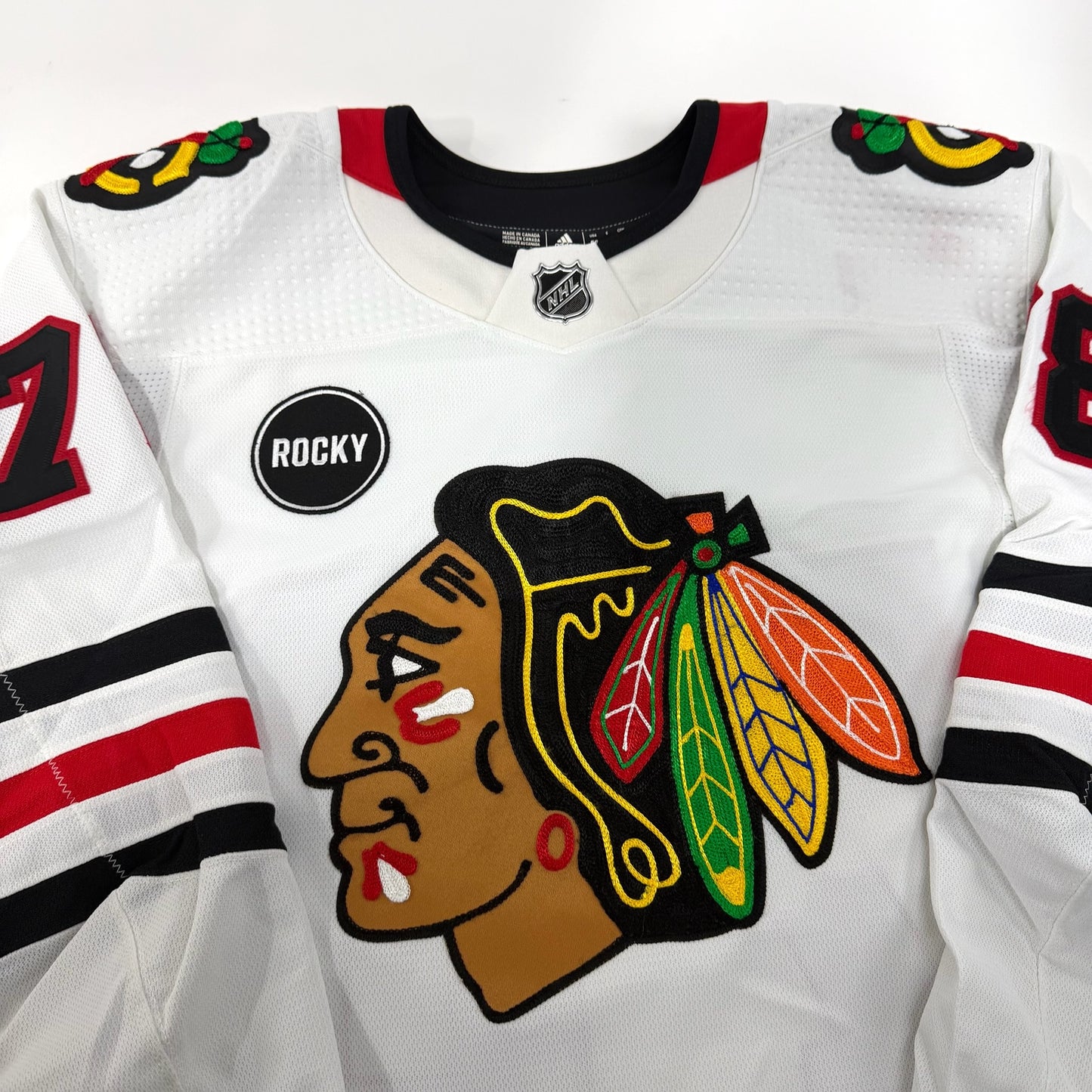 Gavin Hayes #78 Away Chicago Blackhawks Team Issued Jersey 2023-2024 | Size 56 | 25647