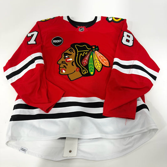 Gavin Hayes #78 Home Chicago Blackhawks Team Issued Jersey 2023-2024 | Size 56 | 25652