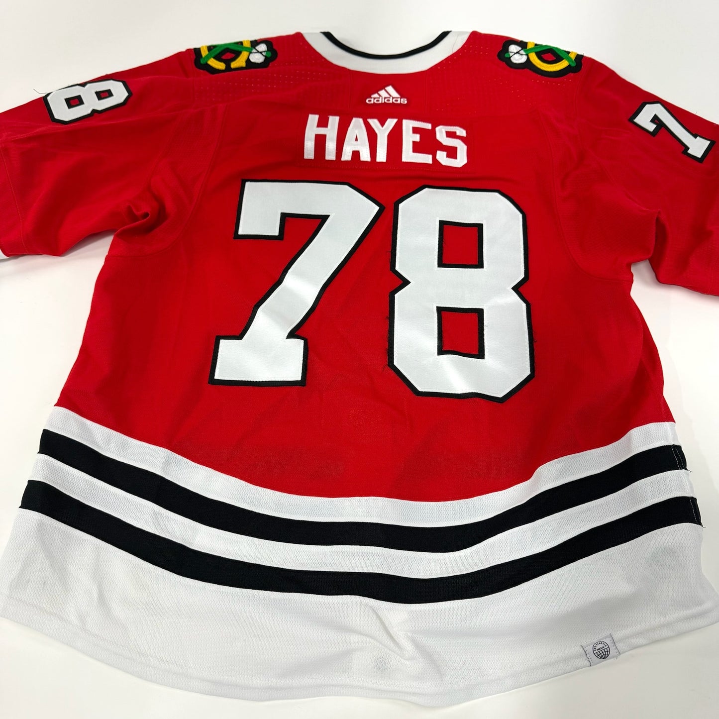 Gavin Hayes #78 Home Chicago Blackhawks Team Issued Jersey 2023-2024 | Size 56 | 25652