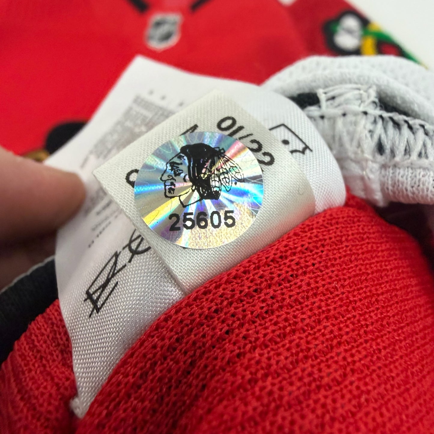Tyler Sikura #79 Home Chicago Blackhawks Team Issued Jersey 2022-2023 | Size 56 | 25605