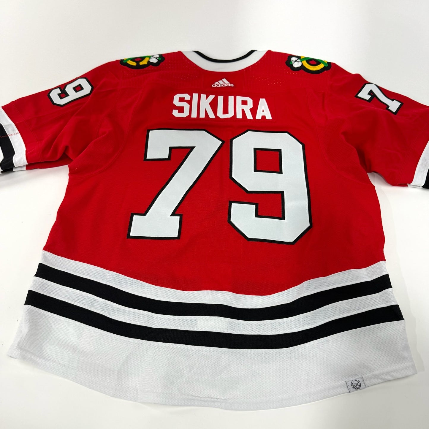 Tyler Sikura #79 Home Chicago Blackhawks Team Issued Jersey 2022-2023 | Size 56 | 25605