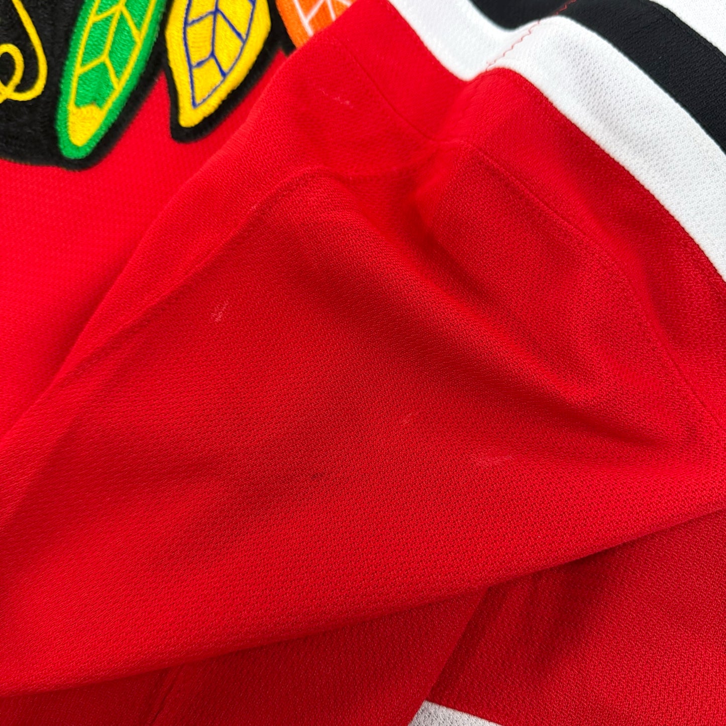 Caleb Jones #82 Home Chicago Blackhawks Team Issued Jersey 2021-2022, Set 1 | Size 58 | 9653-21740