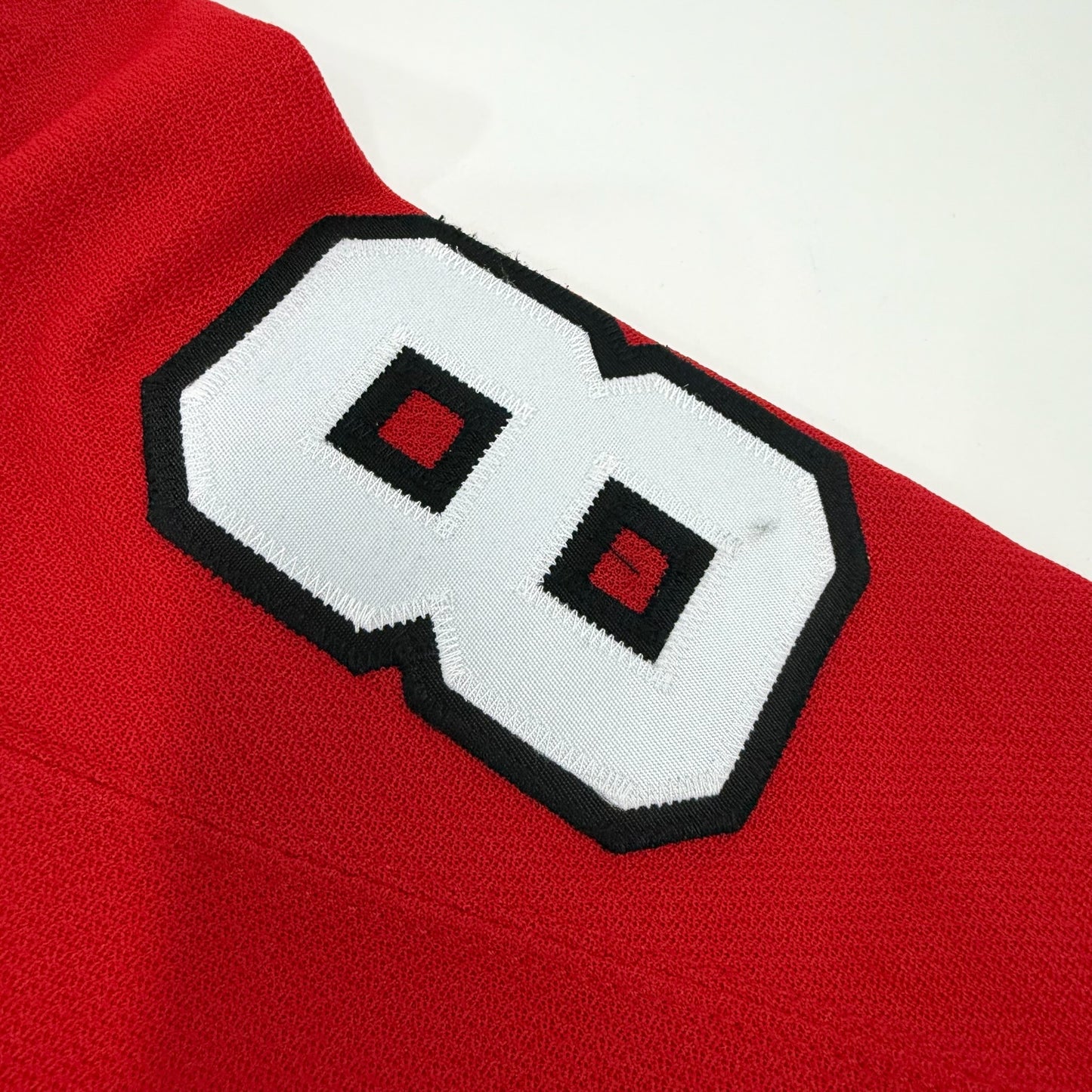 Caleb Jones #82 Home Chicago Blackhawks Team Issued Jersey 2021-2022, Set 1 | Size 58 | 9653-21740
