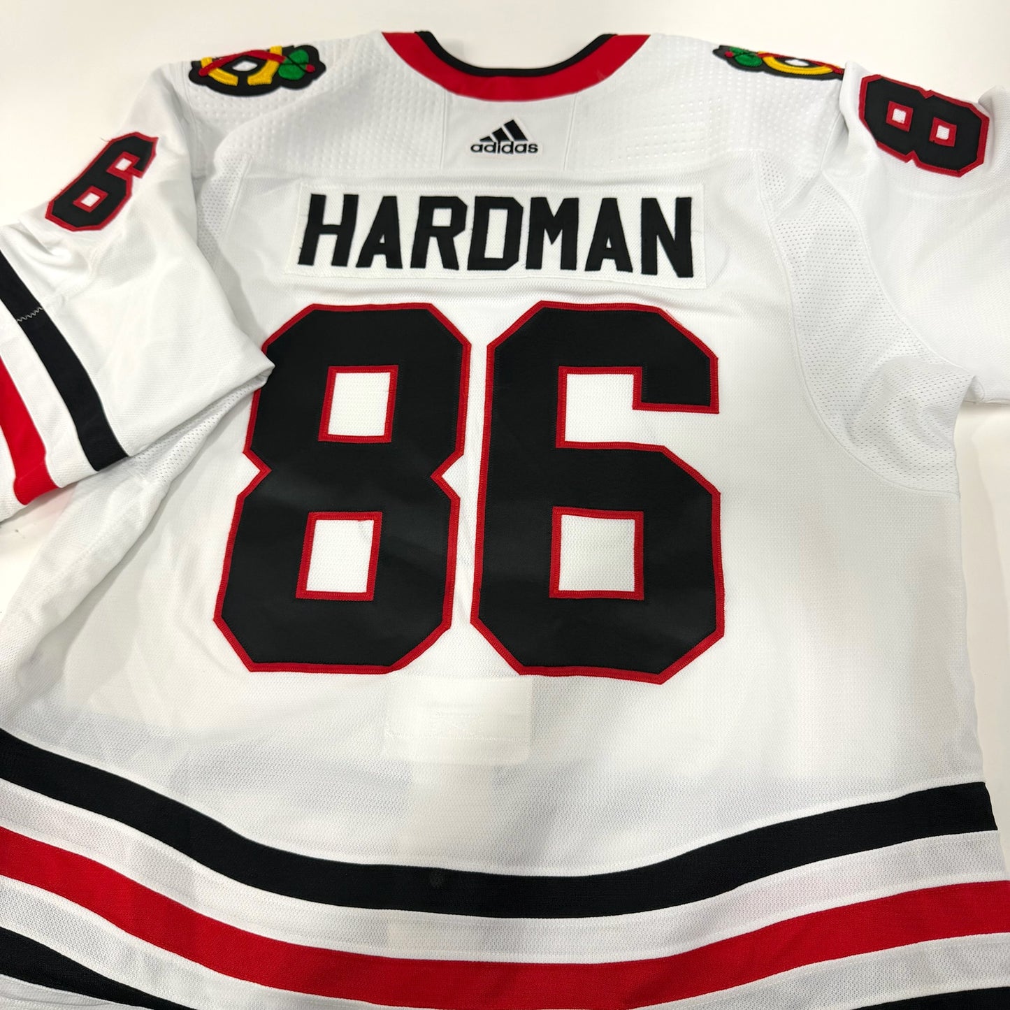Mike Hardman #86 Away Chicago Blackhawks Team Issued Jersey 2021-2022 | Size 58 | 21719