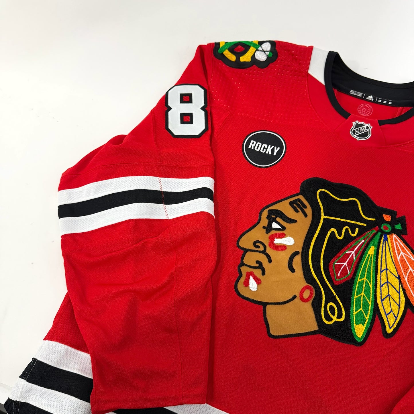 Mike Hardman #86 Home Chicago Blackhawks Team Issued Jersey 2023-2024, Set 22/23 - 1 | Size 56 | 25609