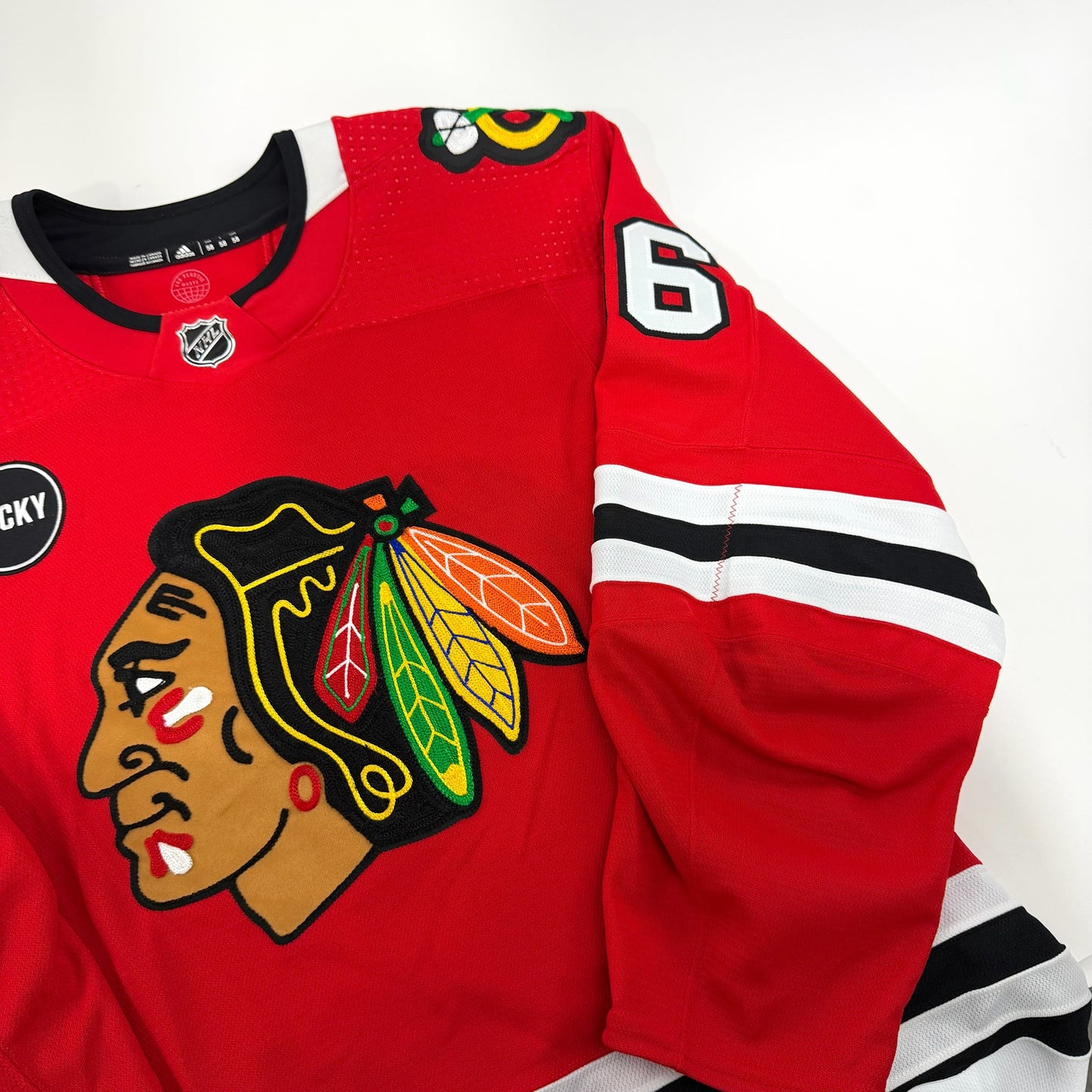 Mike Hardman #86 Home Chicago Blackhawks Team Issued Jersey 2023-2024, Set 22/23 - 1 | Size 56 | 25609