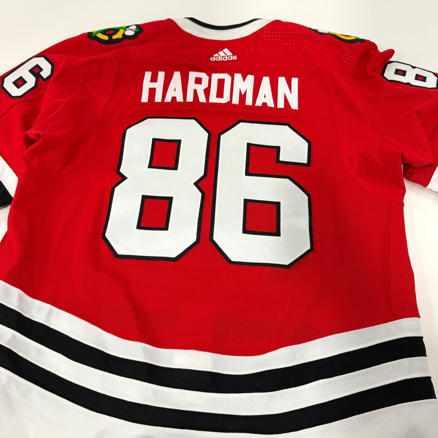 Mike Hardman #86 Home Chicago Blackhawks Team Issued Jersey 2023-2024, Set 22/23 - 1 | Size 56 | 25609