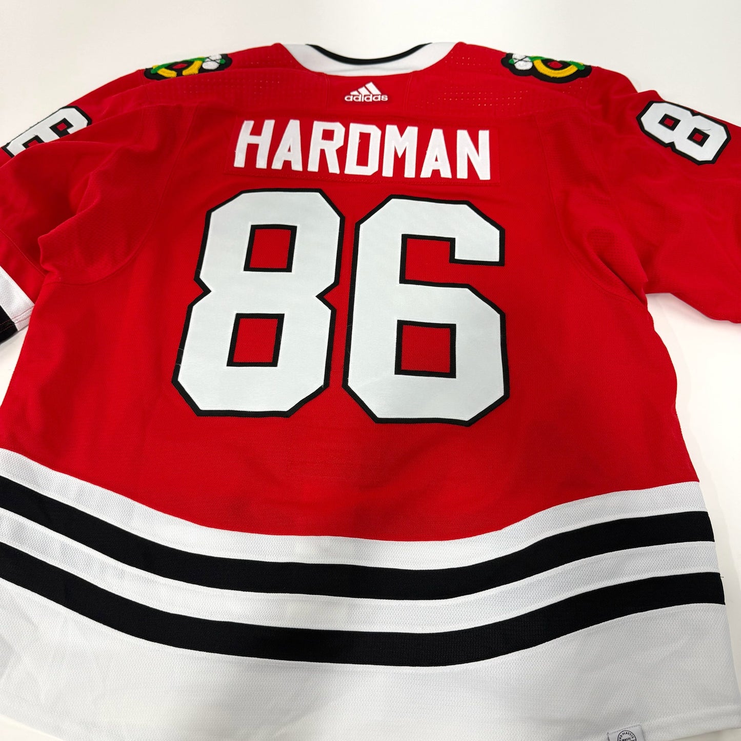 Mike Hardman #86 Home Chicago Blackhawks Team Issued Jersey 2021-2022, Set 2 | Size 56 | 21705