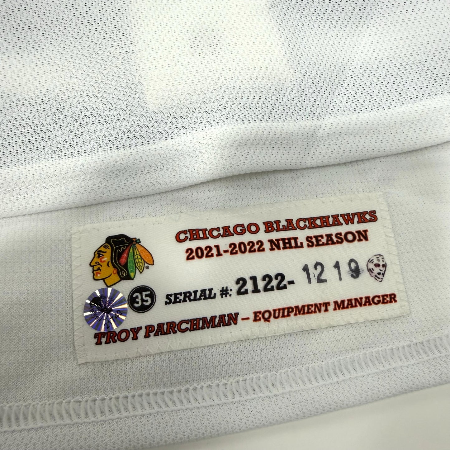 Mike Hardman #86 Home Chicago Blackhawks Jersey 2021-2022, Set 1 | Size 58 | 1219-21742
