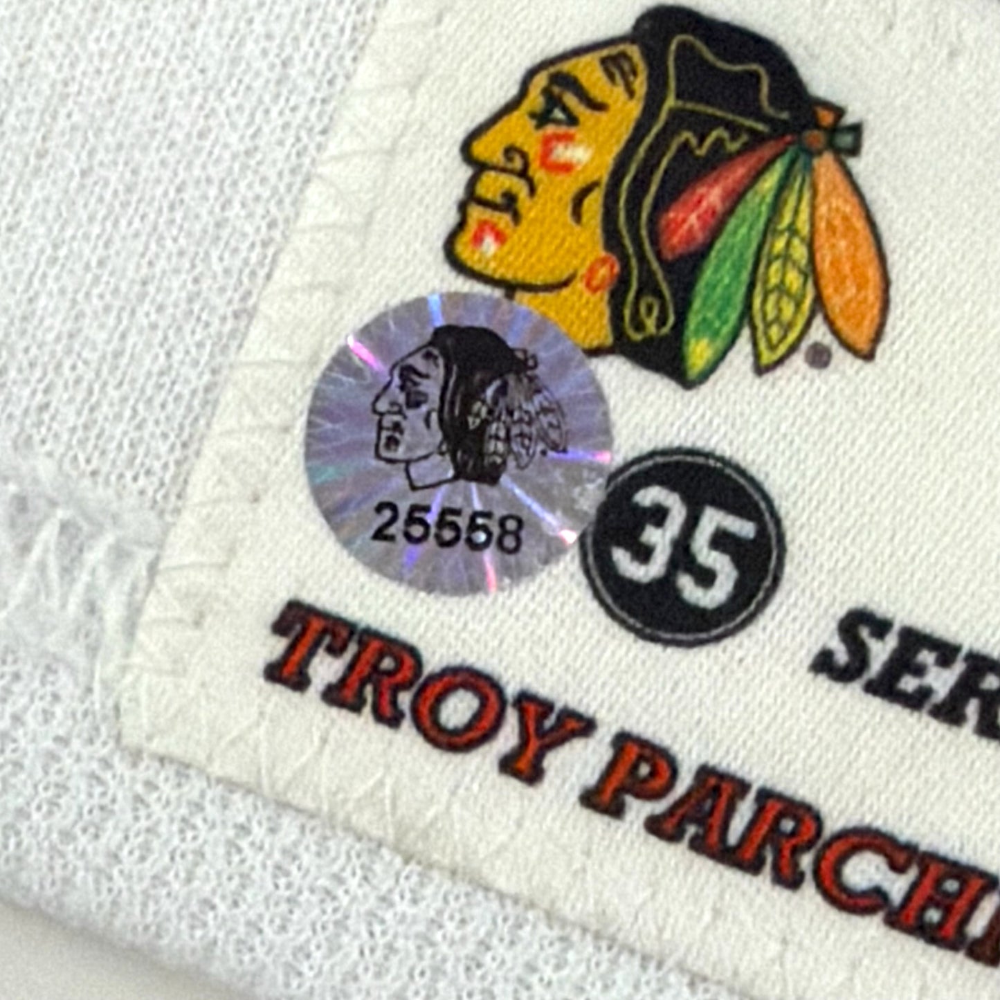Tyler Johnson #90 Away Chicago Blackhawks Game Worn Jersey 2021-2022, Set 1 | Size 54 | 6265-25558