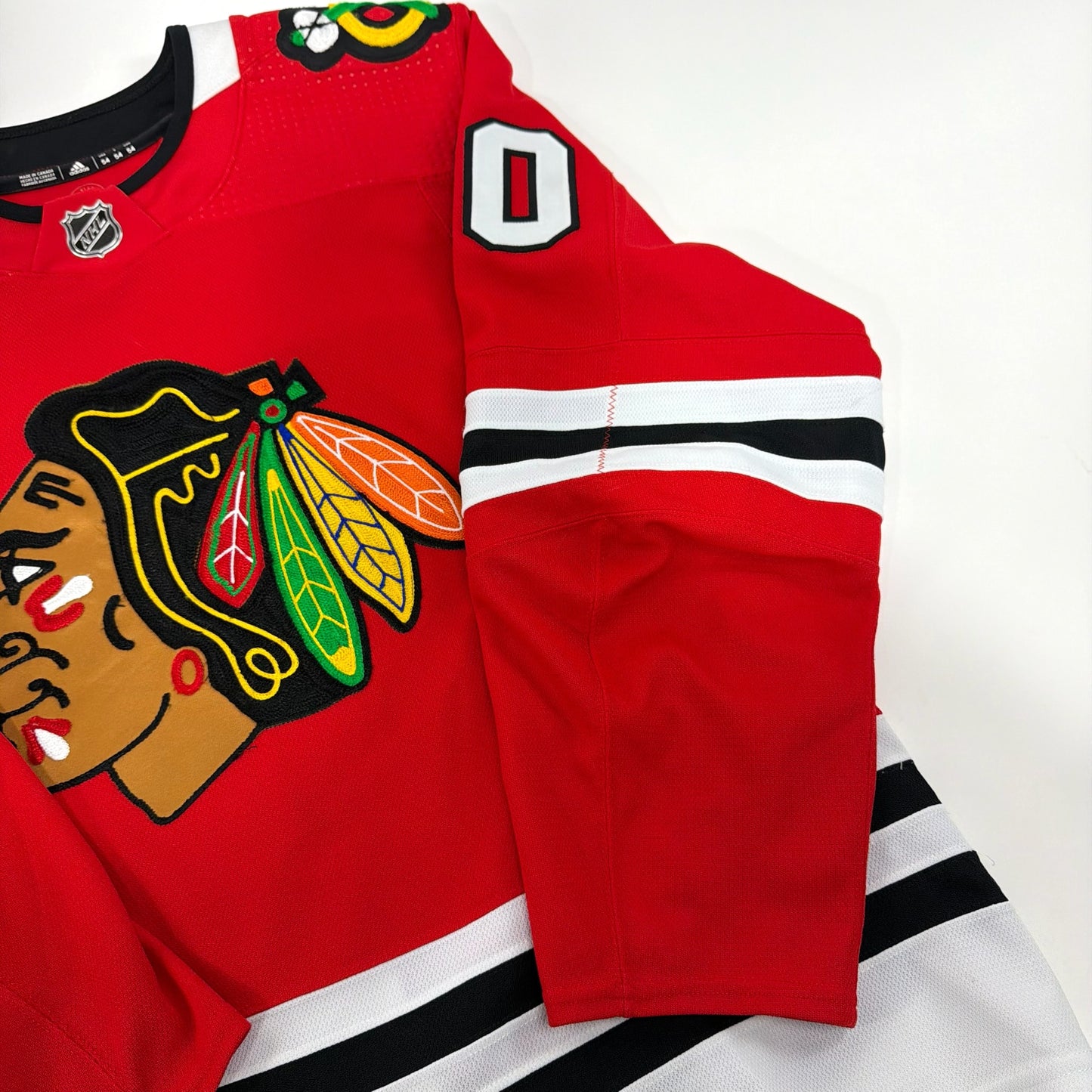 Tyler Johnson #90 Home Chicago Blackhawks Game Worn Jersey 2023-2024, Set 2 | Size 54 | 8791-25577