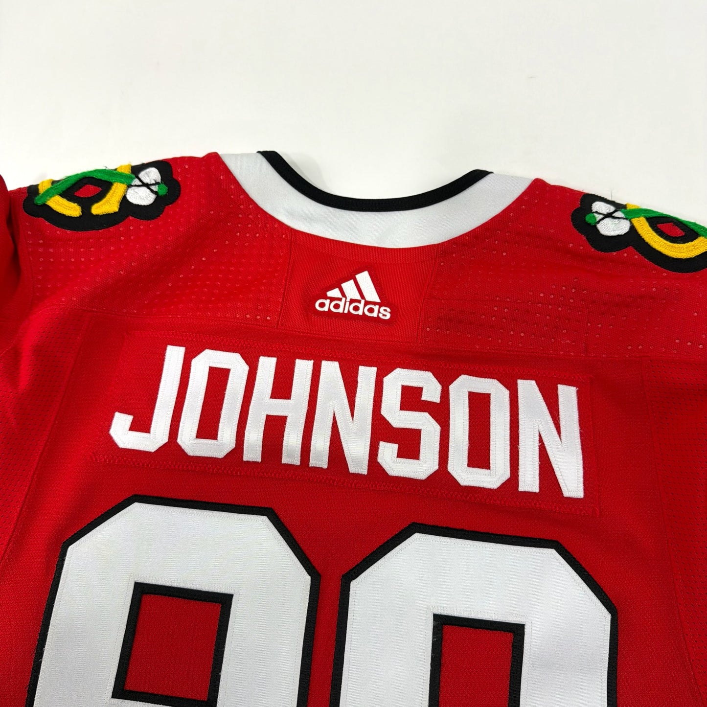 Tyler Johnson #90 Home Chicago Blackhawks Game Worn Jersey 2023-2024, Set 2 | Size 54 | 8791-25577