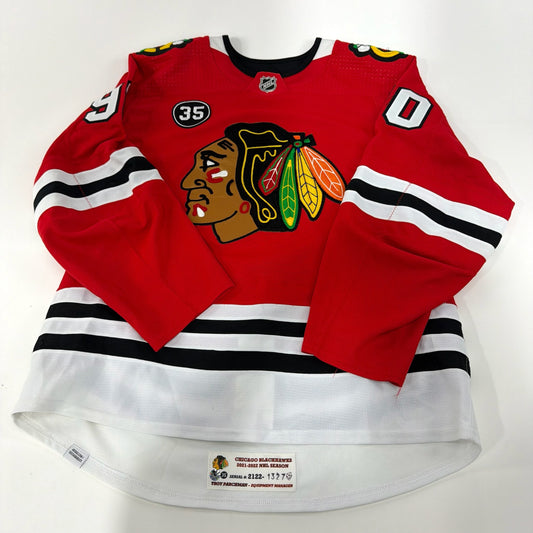 Tyler Johnson #90 Home Chicago Blackhawks Jersey 2021-2022, Set 1 | Size 54 | 1327-21752