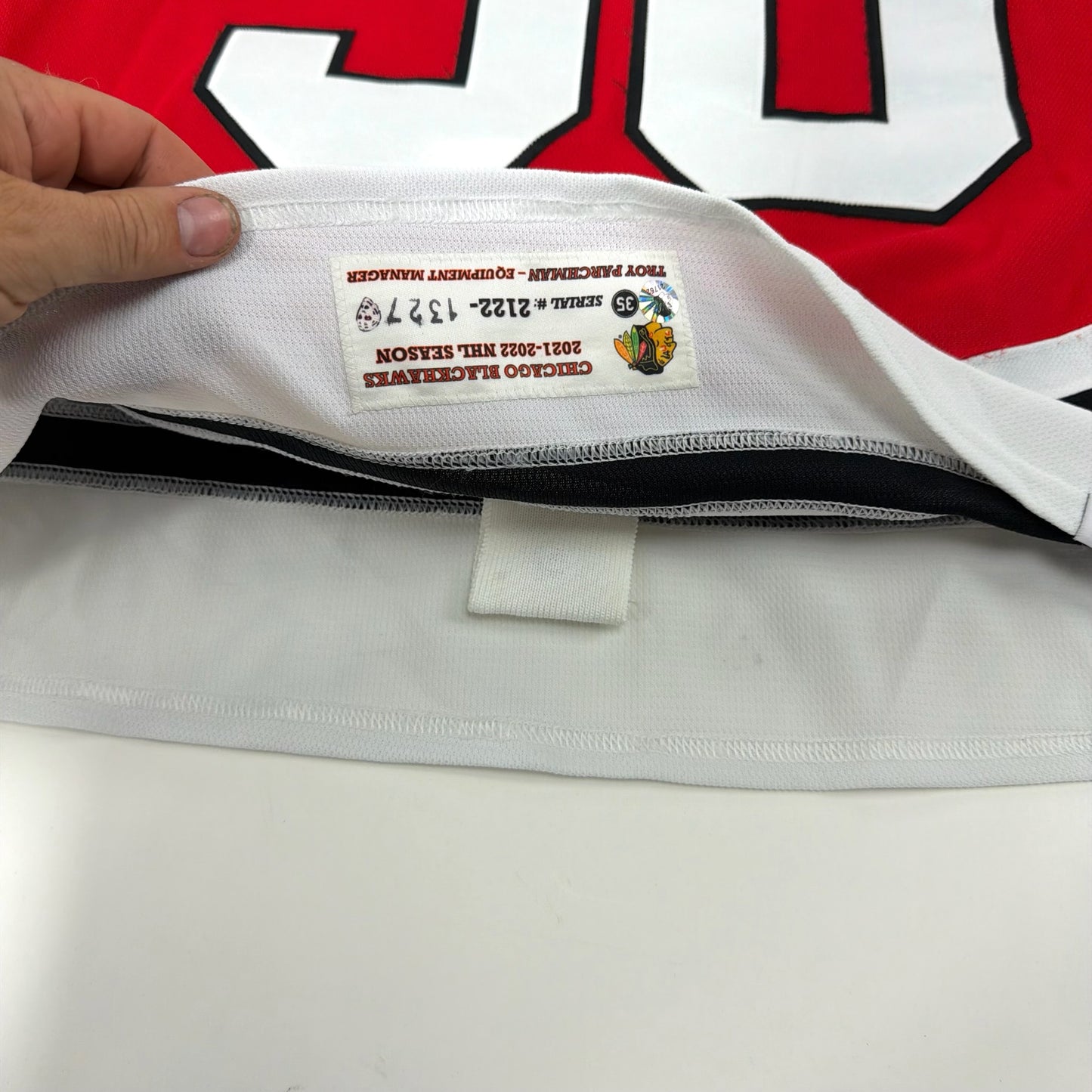 Tyler Johnson #90 Home Chicago Blackhawks Jersey 2021-2022, Set 1 | Size 54 | 1327-21752