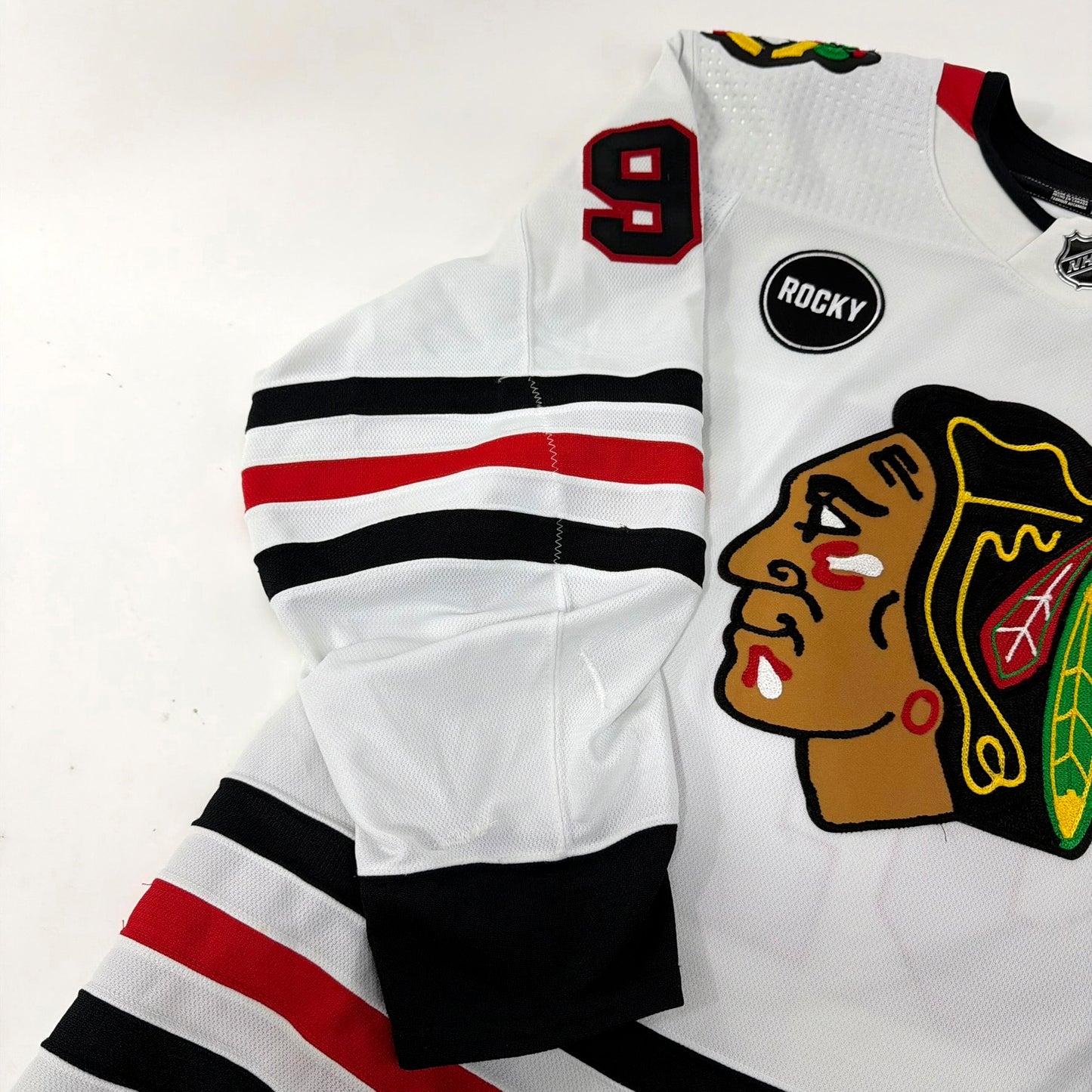 Anthony Beauvillier #91 Away Chicago Blackhawks Team Issued Jersey 2023-2024, Set 2 | Size 56 | 4635-23751