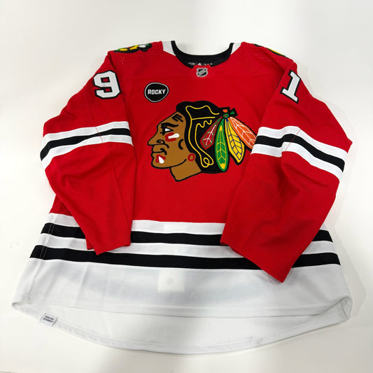 Paul Ludwinski #91 Home Chicago Blackhawks Team Issued Jersey 2023-2024 - Size 54 | 25654