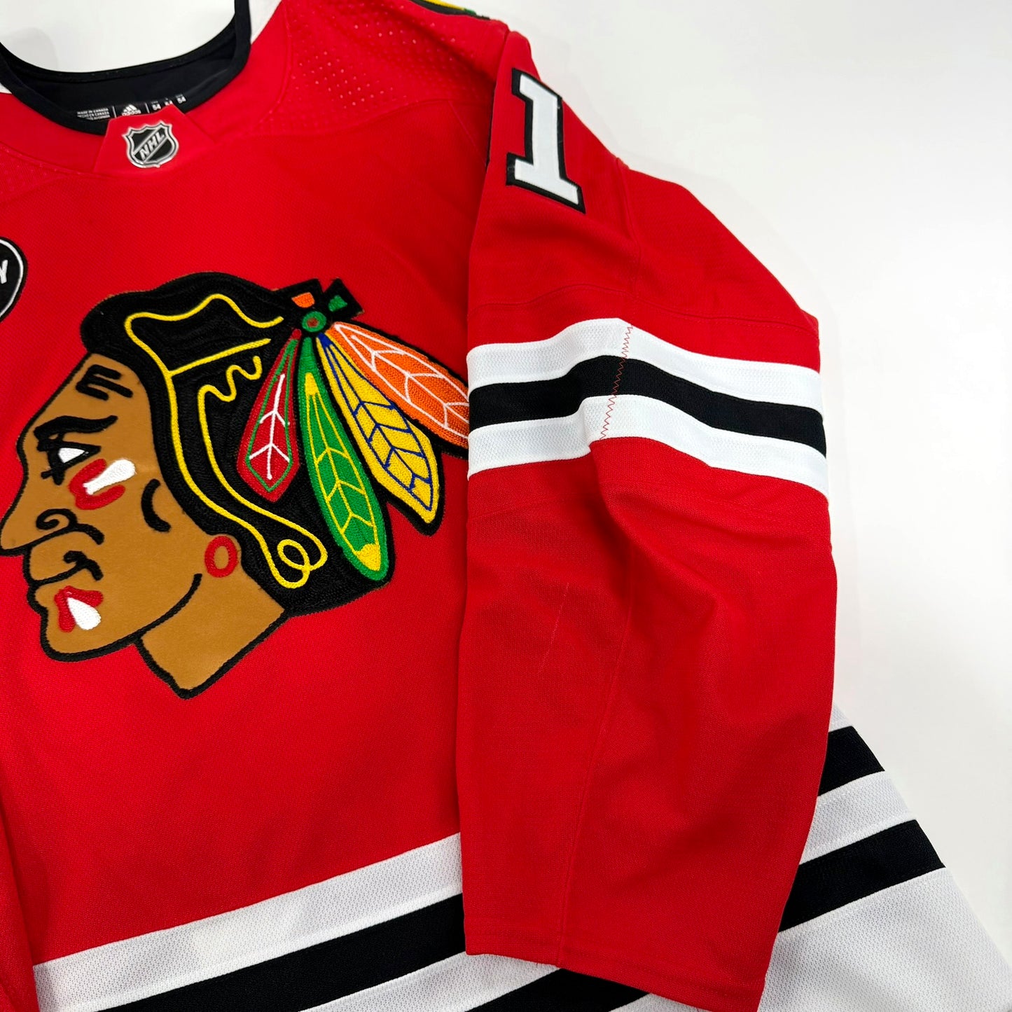 Paul Ludwinski #91 Home Chicago Blackhawks Team Issued Jersey 2023-2024 - Size 54 | 25654