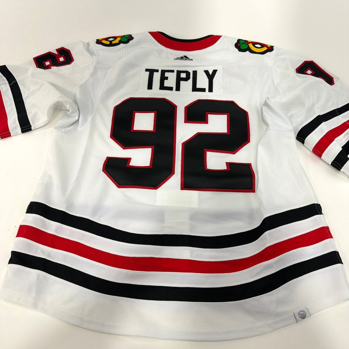 Michal Teply #92 Away Chicago Blackhawks Team Issued Jersey 2023-2024 | 25626