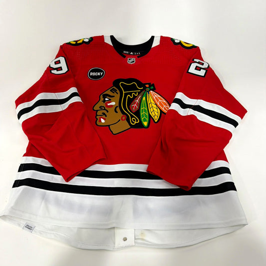 Michal Teply #92 Home Chicago Blackhawks Team Issued Jersey 2023-2024 - Size 56 | 25619