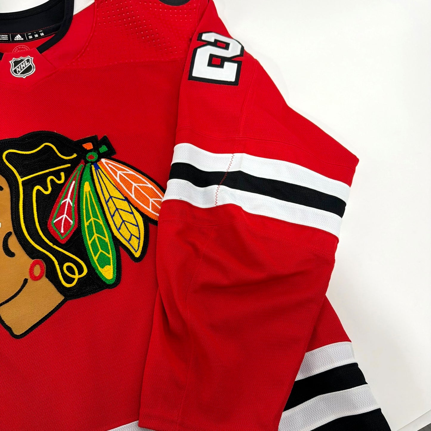 Michal Teply #92 Home Chicago Blackhawks Team Issued Jersey 2023-2024 - Size 56 | 25619