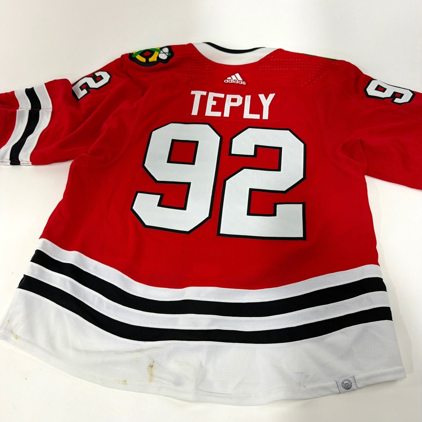 Michal Teply #92 Home Chicago Blackhawks Team Issued Jersey 2023-2024 - Size 56 | 25619