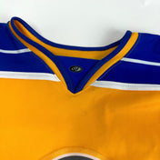 Used Gold and Royal St. Louis Junior Blues Jersey | Size 54 | K322