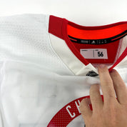 LUYPEN #25 - NEW - White Chicago Blackhawks Camp / Practice Jersey - Adidas MIC Size 56 - Top Flight Hockey