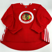 LUYPEN #25 - Red Chicago Blackhawks Practice Jersey - Adidas MIC Size 56 - Top Flight Hockey