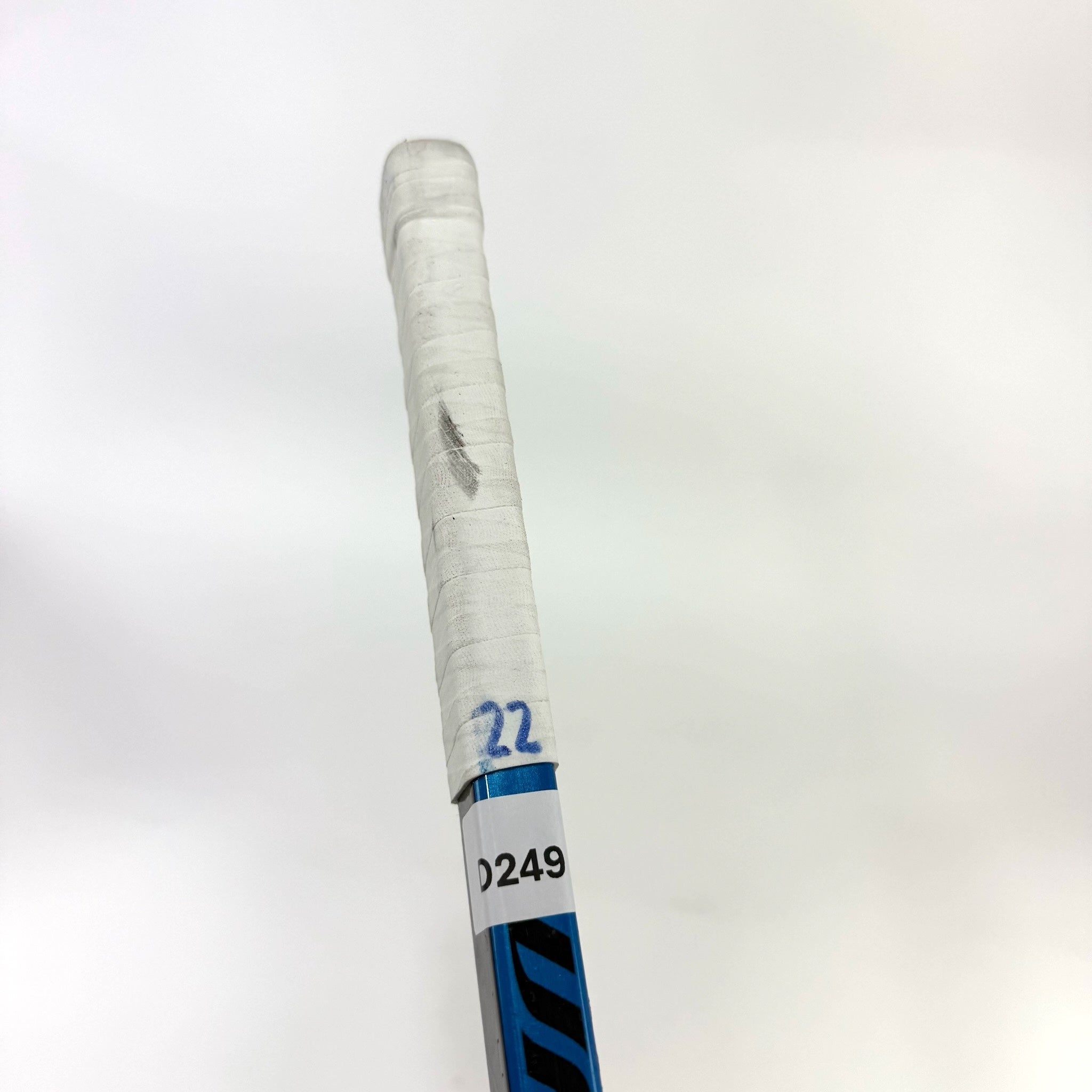 Used Left Blue Warrior Alpha LX2 Pro Stick | 100 Flex Custom Curve Grip | Suter | D249 - Top Flight Hockey