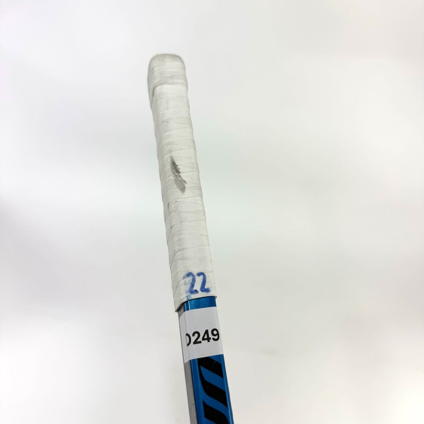 Used Left Blue Warrior Alpha LX2 Pro Stick | 100 Flex Custom Curve Grip | Suter | D249 - Top Flight Hockey