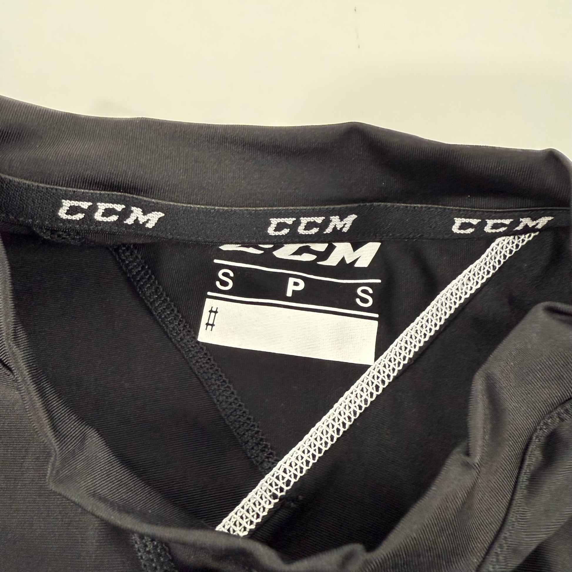 New Black CCM Mens Short Sleeve XAct Compression Top | Left Logo | Senior S - Top Flight Hockey