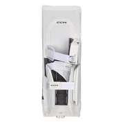 New CCM White Axis 2.9 Goalie Pads | 35+2" | #191520438333 - Top Flight Hockey