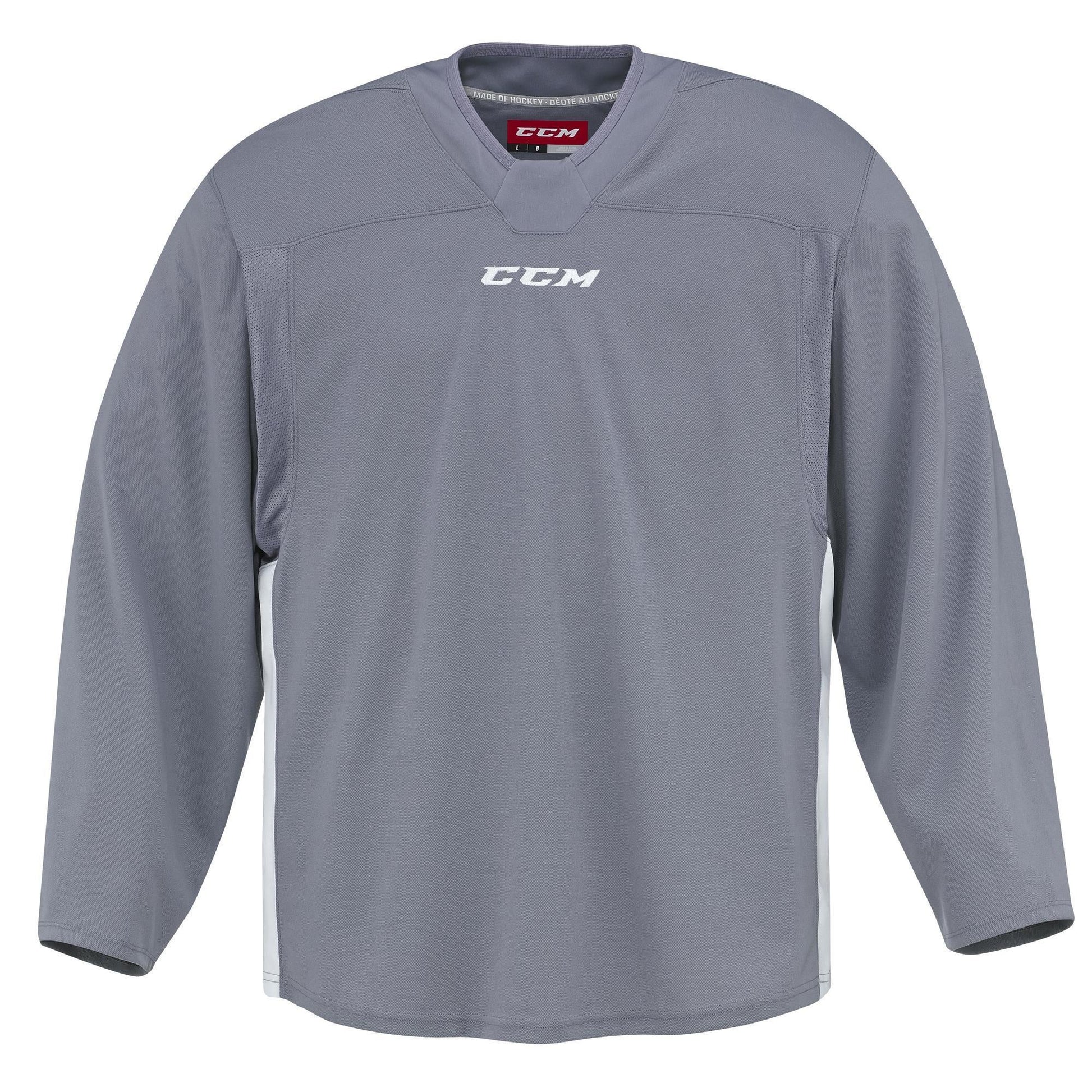 New CCM 6000 Series Quicklite Practice Jersey Mystic Grey | Junior S/M | #888600656809 - Top Flight Hockey