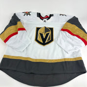 Brand New Away White Vegas Golden Knights MIC Made in Canada Blank Game Jersey - 58G