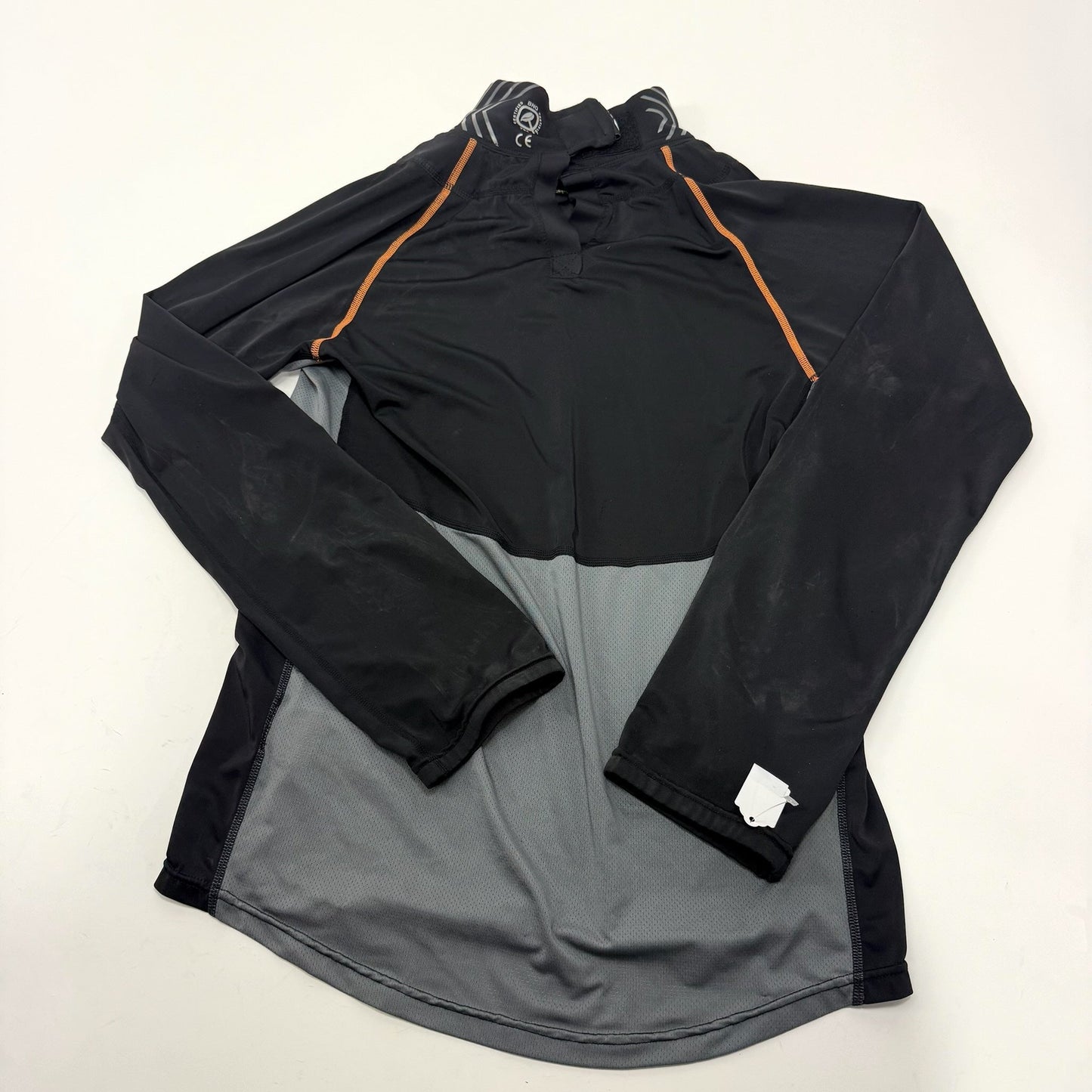 Used Black Shock Doctor Long Sleeve With Built in Neck Guard | Senior XL | BH286 - Top Flight Hockey